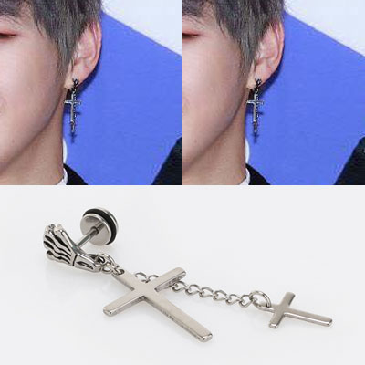 WANNAONE KANGDANIEL st. [1ea]ダブルクロスピアス