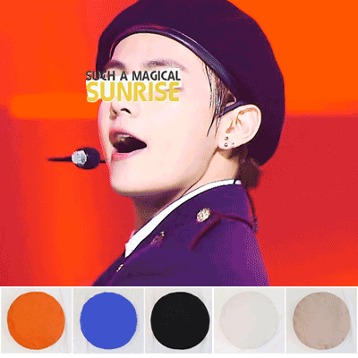 [UNISEX]防弾少年団/BTS/Taehyung/V/taetae st.デイリーコットンレザーラインベレー帽(5color)
