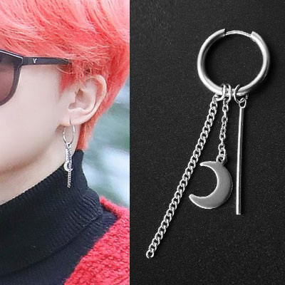 [UNISEX] BTS/Jimin/防弾少年団/ジミン st. 月スティックピアス (2type)