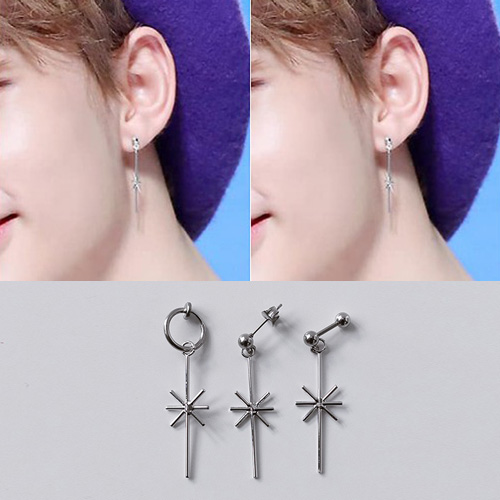 [UNISEX} Stray kids st. スターリーバーピアス (3type)