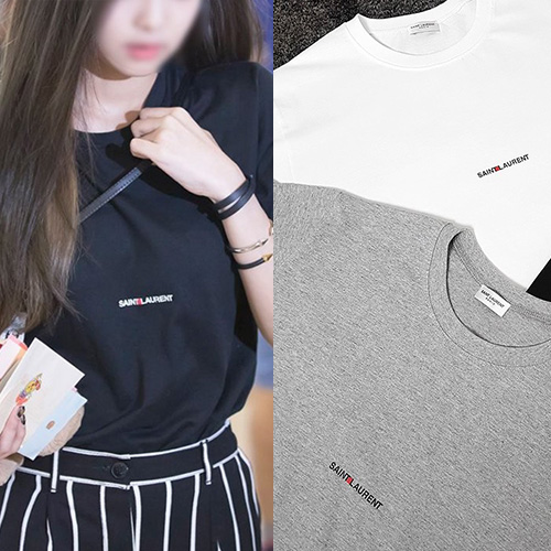 [UNISEX] BLACKPINK/JENNIE/LISAブラックピンク st. クラシックロゴtシャツ/半袖 (3color 4size)
