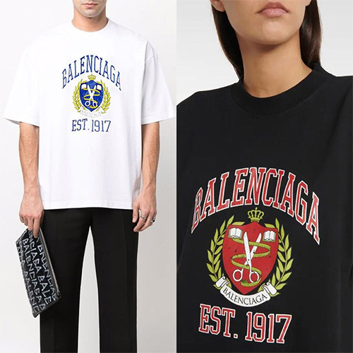 CollegeTシャツ/半袖 (2color 3size)