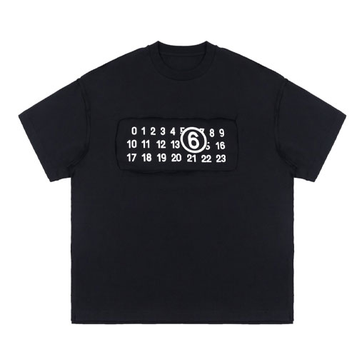 [MM] パネルナンバーTシャツ/半袖