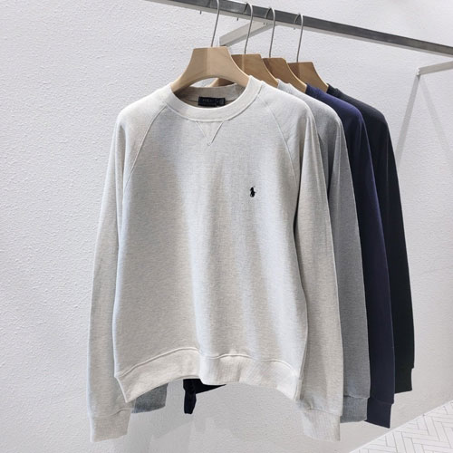 [PRL] 刺繍スウェットシャツ