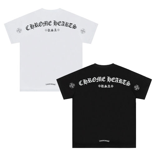 [CH] ラウンドロゴTシャツ/半袖