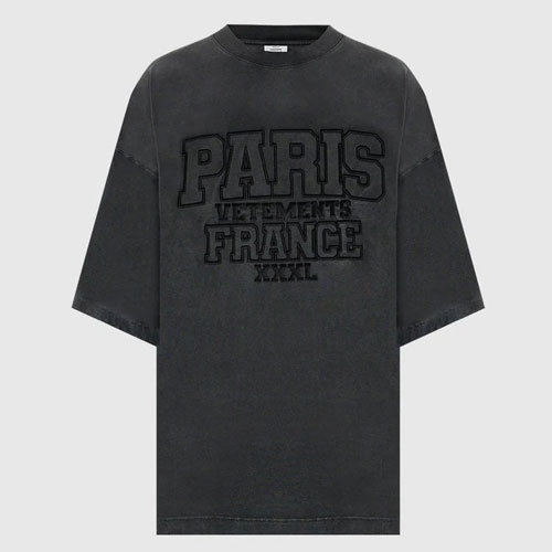 [VTM] パリスロゴTシャツ/半袖