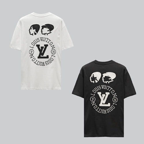 [LV] ヒューマンフェイスTシャツ/半袖