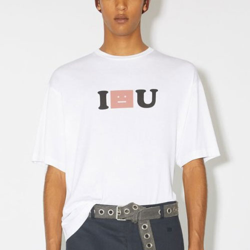 [ACN] I Face U Tシャツ/半袖