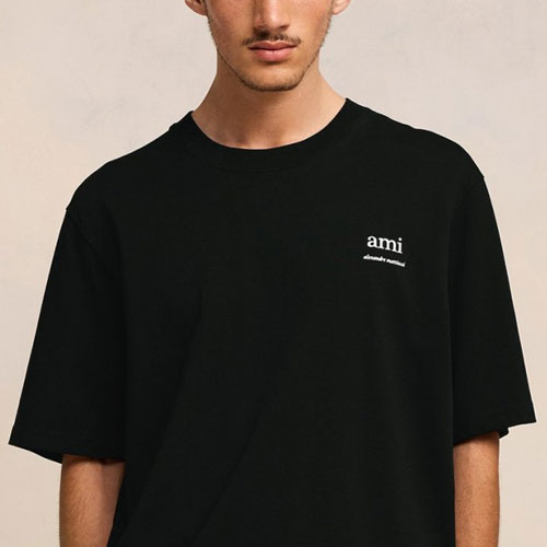 [AM] プリントロゴTシャツ/半袖