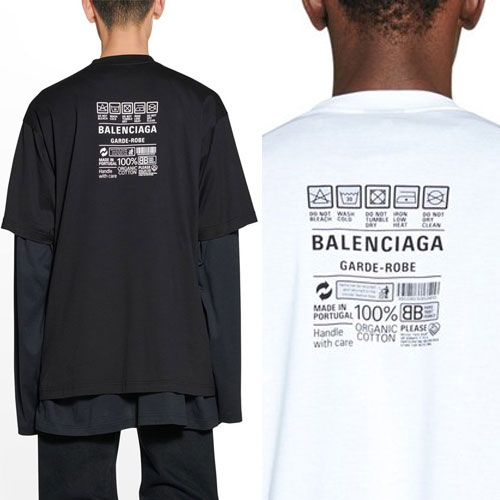 [BLCG] ラベルプリンティングTシャツ/半袖