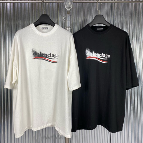 [BLCG] スプレーウェイブTシャツ/半袖