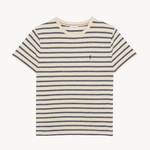 [YSL] ストライプTシャツ／半袖