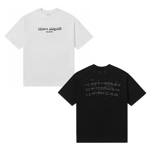 [MM] クラックナンバーTシャツ/半袖