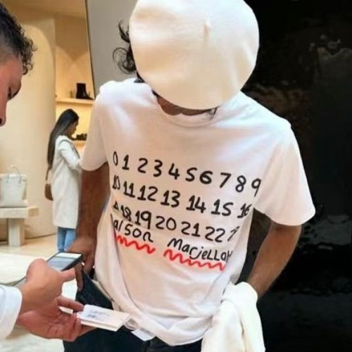 [MM] ファッションナンバーTシャツ/半袖