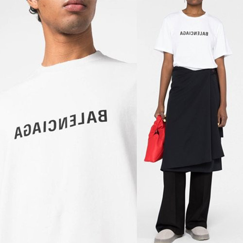 [BLCG] ミラーロゴTシャツ/半袖