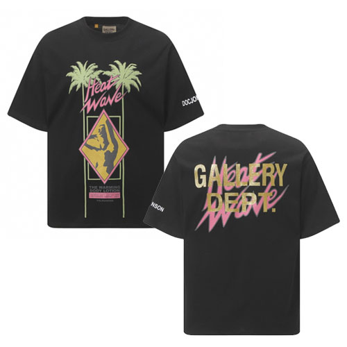 [GD] ハートウェイブTシャツ/半袖