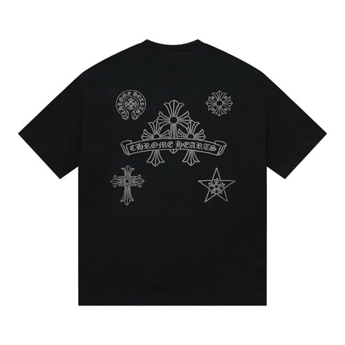[CH] チェーンクロスTシャツ/半袖