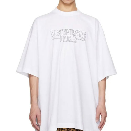 [VTM] パリスラインロゴTシャツ／半袖