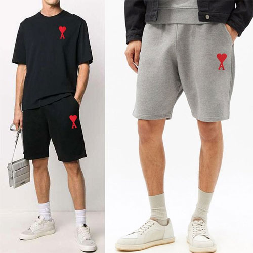[AM] レッドハートハーフパンツ
