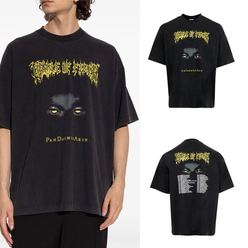 [VTM] イエローアイロゴTシャツ/半袖